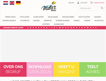 Tablet Screenshot of mullerseeds.nl